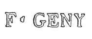 François Geny François Geny