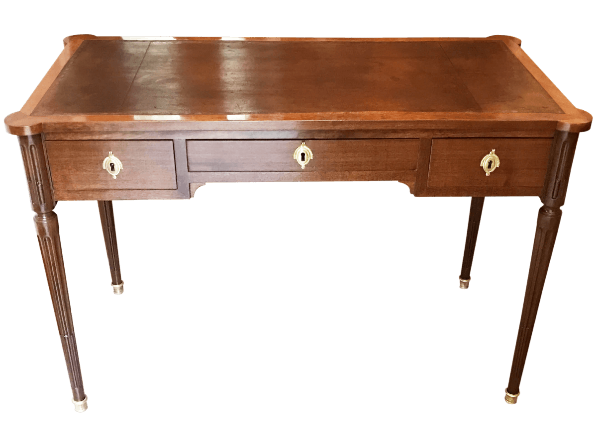 Après restauration. Bureau d'époque Louis XVI Après restauration. Bureau d'époque Louis XVI