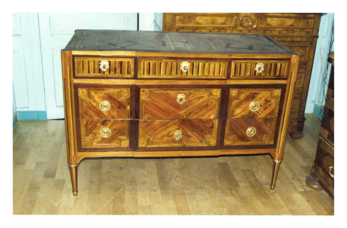 Après restauration. Commode Louis XVI Après restauration. Commode Louis XVI