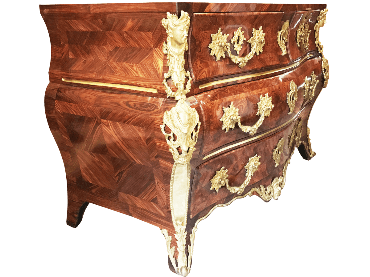 Après restauration. Commode d'époque Régence Après restauration. Commode d'époque Régence