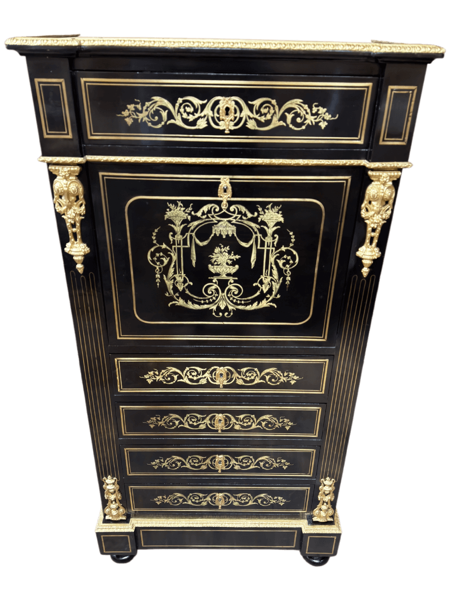 Après restauration. Secrétaire d'époque Napoléon III Après restauration. Secrétaire d'époque Napoléon III